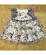 Pastourelle By Pippa &amp; Julie Toddler Girl Pale Pink &amp; Black Butterfly Dress - $48.02 CAD