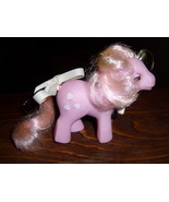 My Little Pony G1 BBE Baby Lickety Split with necklace and ribbon - $18.00