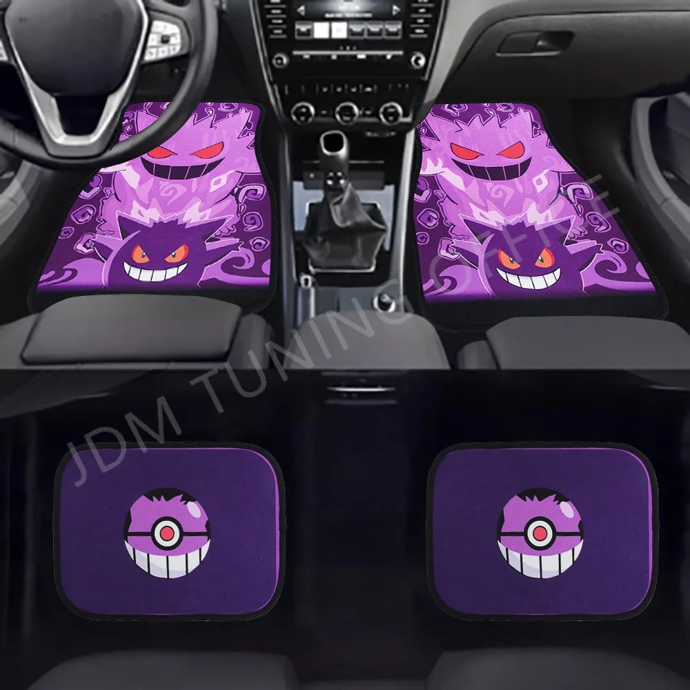 Acing styling anime purple devil floor mat with logo fashion cartoon monster carpet car thumb200