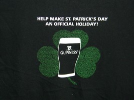 GUINNESS BEER PROPOSITION 317 ST PATRICKS DAY HOLIDAY MEN&#39;S T SHIRT LARGE - £14.97 GBP