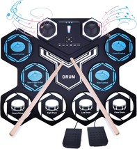 Electronic Drum Set For Adults, Gimigo Electronic Drum Pad With Multicol... - €89,12 EUR