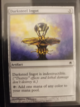 Darksteel Ingot Magic The Gathering Artifact 112 MTG Indestructible 2004... - $2.58