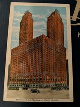 Vintage 1925 Postcard Morrison Hotel, Madison at Clark, Chicago, Illinois - £3.18 GBP