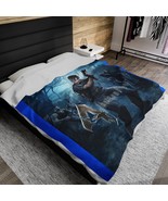 Resident Evil 4 Throw Blanket, Leon Velveteen Plush Blanket, Game Series... - $28.34+