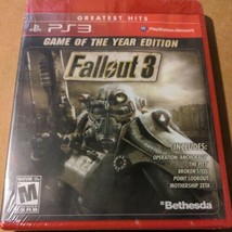 Fallout 3 Game of the Year Edition Playstation 3 PS3 Bethesda - Brand New! - £13.89 GBP
