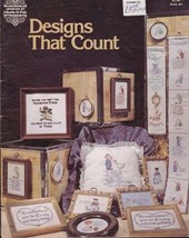 Designs That Count (Cross Stitch patterns) by Gloria &amp; Pat 1979 - $8.50