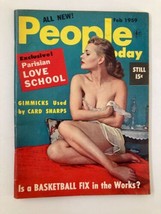 VTG People Today Mini Magazine February 1959 Parisian Love School No Label - £18.54 GBP