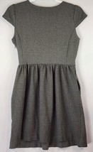 Madewell Dress Womens Small Dark Gray Stretch  Fit &amp; Flare Short Dress - £22.20 GBP