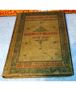 Baldwin&#39;s School Reader Book Fifth Year 1897 Illustrated - $186.52 MXN