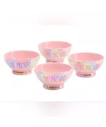 NIB Rae Dunn Elfin Around Pink Irridescent Bowls (4) - $14.00