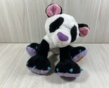 Groovy Girls Chalyse PetRageous plush panda bear beanbag purple blue pink - $14.84