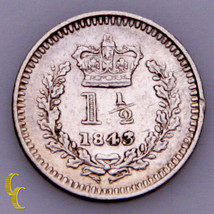 1843/34 Great Britain 1-1/2 Pence KM# 728 - $113.87
