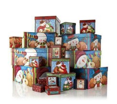 20 Christmas Assorted Gift Boxes - £23.18 GBP