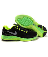 Nike lunarglide+ 4 OG men&#39;s guys  black/green running shoes sneakers NEW... - £52.26 GBP