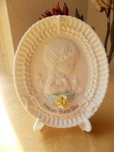 1995 Precious Moments Baptism Plate “Heaven Bless You” Plate  - £11.85 GBP