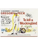 TO KILL A MOCKINGBIRD POSTER 30x40 Gregory Peck Mary Badham Rare  - £27.52 GBP