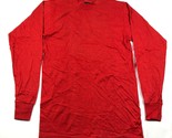Vintage Medallion Vuoto Tee T Shirt Adulto S Cotone Rosso Manica Lunga M... - £13.42 GBP