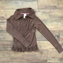 Matilda Jane Brown Paint By Numbers Stealth Jacket XS NWOT - $24.99