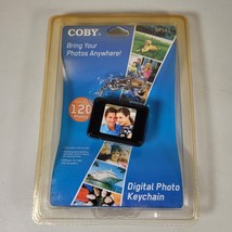 Digital Photo Keychain Black LCD Full Color Display Unused Coby - £7.88 GBP