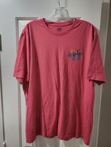 Izod Saltwater T Shirt Mens Short Sleeve XL Surf&#39;s On! - $9.39