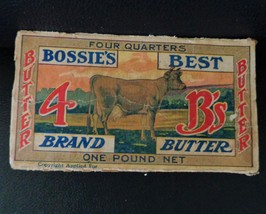 1920 Rosie&#39;s 4 Sided Butter Box Label - £9.43 GBP