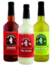 Spooky Craft Cocktails Strawberry, Pina Colada, Sweet/Sour Cocktail Mix Variety - £37.15 GBP