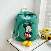 kids Bag Disney Mickey Mouse children&#39;s backpack Cute  Kindergarten Boy Girl Bac - £24.66 GBP