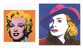 Bundle- 2 Assorted Andy Warhol Vintage Posters - £77.27 GBP