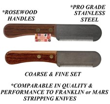 Dog Hand Stripping Knife Hair Coat Stripper Knives*Compare To Franklin Classic - £13.58 GBP+