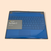 Microsoft Surface 3 Model 1654 Type Cover Blue Backlit Keyboard #1805 - $86.23
