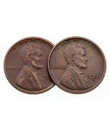 1921-S Et 1924-S Lincoln Cents Lot , XF État, Tout Marron Couleur, Fort ... - $100.86 CAD