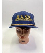 Vintage BASS Bass Anglers Sportsman Society Patch Trucker Hat Snapback R... - £31.59 GBP