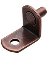 100 Pack Ø5 / 6mm L-Shaped Support Furniture Cabinet Closet Shelf Brackets - $44.84 CAD