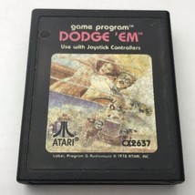 ATARI Dodge &#39;Em Video Game Cartridge 1978 Vintage 70s - £9.73 GBP