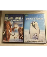 Two New BBC Earth Ice Age Giants Woolly Mammoths &amp; Penguins Spy in the H... - $214.66 MXN
