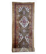 Alfombra antiguo Oriental hecho a mano 122cm x 463cm 1880s - 1B556 - $17,688.14 CAD