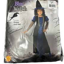 Rubies Halloween Fairytale Blue Witch Costume Girls Halloween Dress Medium 8-10 - £11.23 GBP