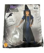 Rubies Halloween Fairytale Blue Witch Costume Girls Halloween Dress Medi... - £11.02 GBP