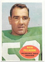 Bob Pellagrini Philadelphia Eagles NFL Trading Card #88 Topps 1960 VERY HI GRADE - £94.80 GBP