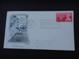 1948 Moina Michael Poppy Day First Day Issue Envelope Stamp Memorial Fou... - $2.55