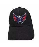 Fanatics Washington Capitals Hat Pro Black Adjustable Cap NHL - £14.75 GBP