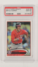 2012 Topps Aggiornamento Bryce Harper 10 Gemma come Nuovo Grado #US183 - €185,26 EUR 2012 Topps Aggiornamento Bryce Harper 10 Gemma come Nuovo Grado #US183 - €185,26 EUR
