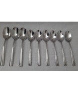 9 Pc Lot ~ Reed &amp; Barton ~ Tempo ~ 3 Soup Spoons &amp; 6 Teaspoons ~ Stainle... - £46.47 GBP