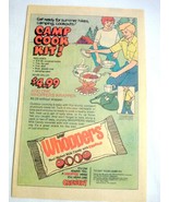 1980 Color Ad Whoppers Candy Camp Cook Kit! - €6,93 EUR
