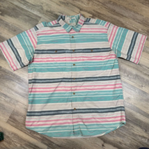 Orvis Vintage XL Striped Button-Down Breathable Resort Wear Retro Coastal - $23.07