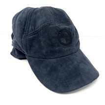 BMW Classic Logo Trapper Earflap Hat Baseball Cap Drawstring Black Out 7... - $29.65