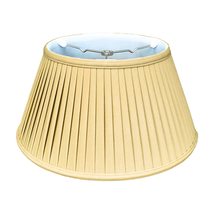 Royal Designs 6-Way / Side Pleat Basic Lamp Shade, Antique Gold, 9.5 x 15 x 8 - $67.27+