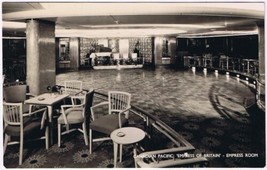 Postcard RPPC Canadian Pacific Liner Empress Of Britain Empress Room - $9.89