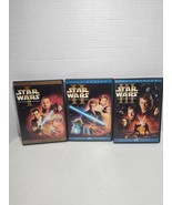 Star Wars Prequel DVD Set Episode 1, 2 and 3 Full Screen - 6 Discs VG+ - $12.86