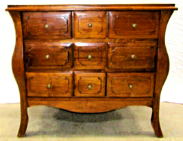 Antique Dutch Teak 9-Drawer Bombay Chest - $2,079.00